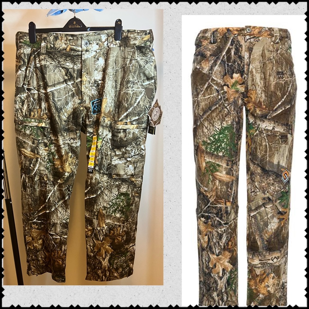 Pants REALTREE Hunting Clothes Waterproof and Windproof Camo Pant size XL(40-42)